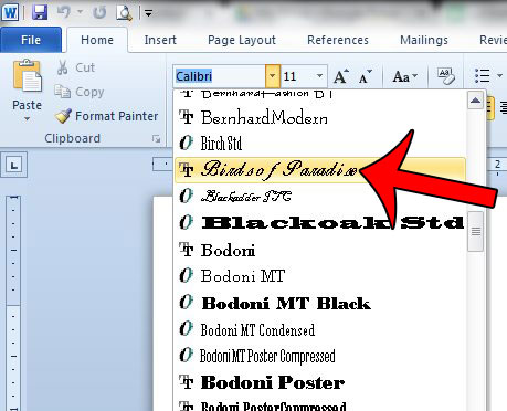 How Do I Download Fonts Into Microsoft Word